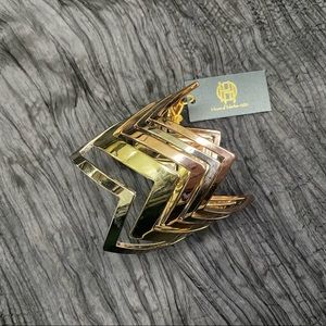 House of Harlow 1960 Plated Tri-Colored Bracelets